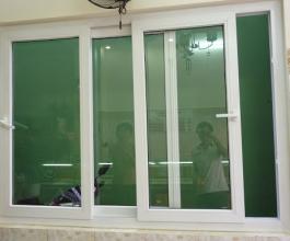 Cửa sổ mở trượt nhựa uPVC